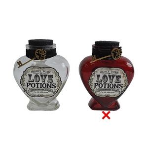 Love Potion Bottles: